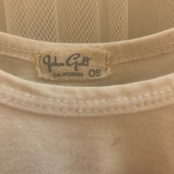 Brandy Melville/John gold tank top - Picture 2 of 2